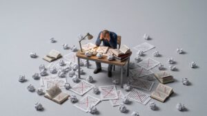 Man breekt zich het hoofd over een workshop op maat